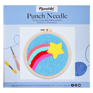 Punch Needle pakket Vallende Ster