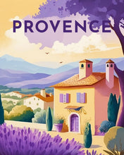Afbeelding in Gallery-weergave laden, Diamond Painting - Reisposter Provence