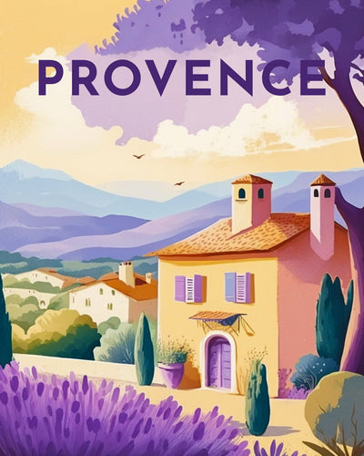 Diamond Painting - Reisposter Provence