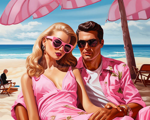 Diamond Painting - Strandgeliefden