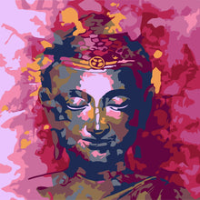 Afbeelding in Gallery-weergave laden, Mini Diamond Painting 25x25 cm - Kostbare Boeddha