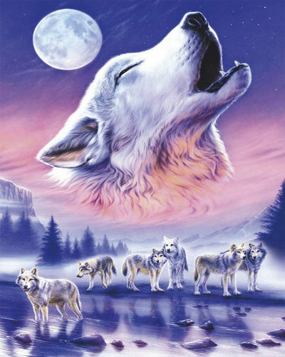 Diamond Painting - Wolf Spirit