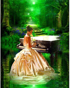 Diamond Painting - Piano Les