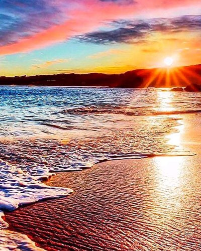 Diamond Painting - Zonsondergang