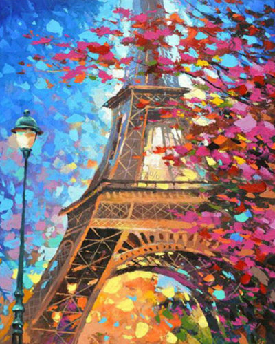 Diamond Painting - Romantische Eiffeltoren
