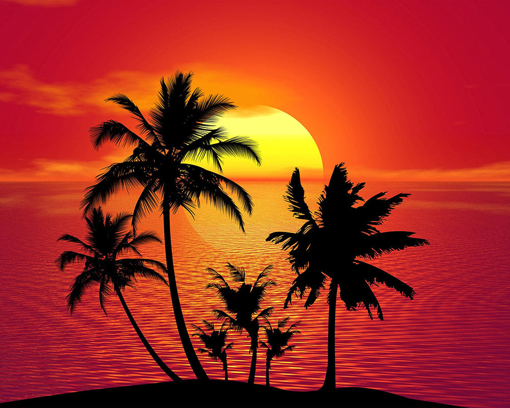 Diamond Painting - Palmbomen
