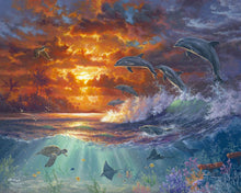 Afbeelding in Gallery-weergave laden, Schilderen op Nummer - Oceaan en zonsondergang