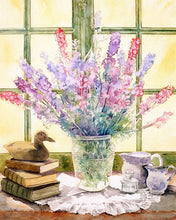 Afbeelding in Gallery-weergave laden, Schilderen op Nummer Lupine boeket Figured&#39;Art gemiddeld nieuwkomers bloemen