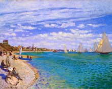 Afbeelding in Gallery-weergave laden, Kruissteek borduren - Regatta bij Sainte-Adresse - Monet