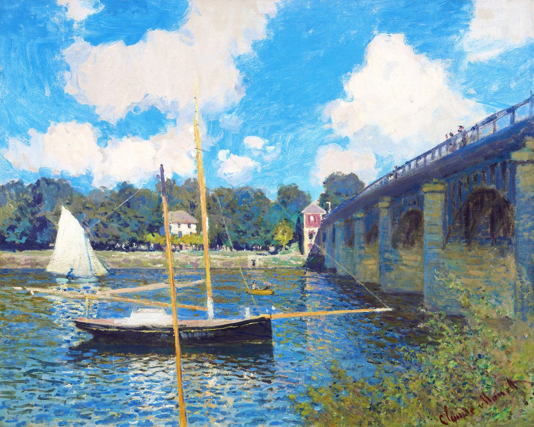 Schilderen op Nummer - De Brug bij Argenteuil - Monet