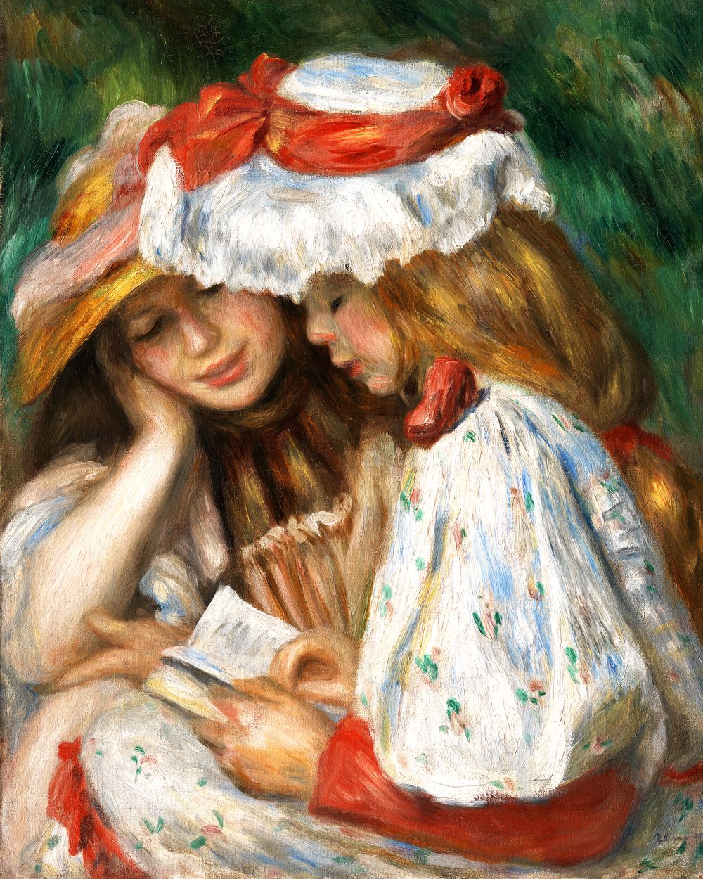 Diamond Painting - Jonge Meisjes aan het Lezen - Renoir