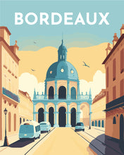 Afbeelding in Gallery-weergave laden, Schilderen op Nummer - Reisposter Bordeaux