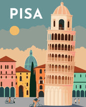 Afbeelding in Gallery-weergave laden, Schilderen op Nummer - Reisposter Pisa
