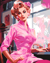 Afbeelding in Gallery-weergave laden, Vintage Roze Diva