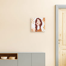 Afbeelding in Gallery-weergave laden, Mini Schilderen op Nummer met Frame - Peinzende vrouw