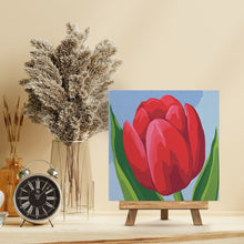 Afbeelding in Gallery-weergave laden, Mini Schilderen op Nummer met Frame - Rode tulp