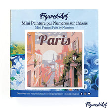 Afbeelding in Gallery-weergave laden, Mini Schilderen op Nummer met Frame - Reisposter Parijs