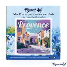 Afbeelding in Gallery-weergave laden, Mini Schilderen op Nummer met Frame - Reisposter Provence Lente