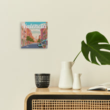 Afbeelding in Gallery-weergave laden, Mini Schilderen op Nummer met Frame - Reisposter Valencia