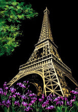 Afbeelding in Gallery-weergave laden, Scratch Painting - Eiffeltoren in Parijs