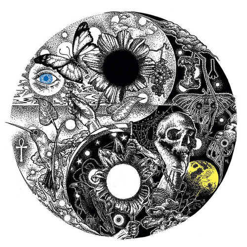 Houten Puzzel - Kosmisch Yin Yang