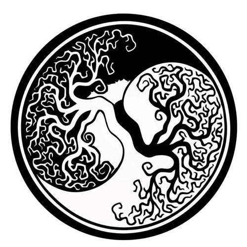 Houten Puzzel - Rustig Yin Yang