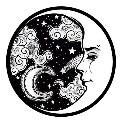 Houten Puzzel - Halvemaan Maan