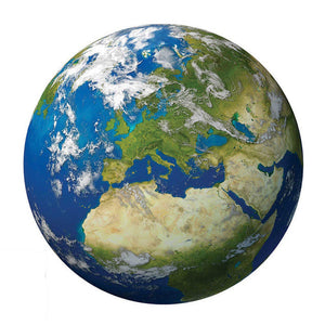 Houten Puzzel - Wereldbol