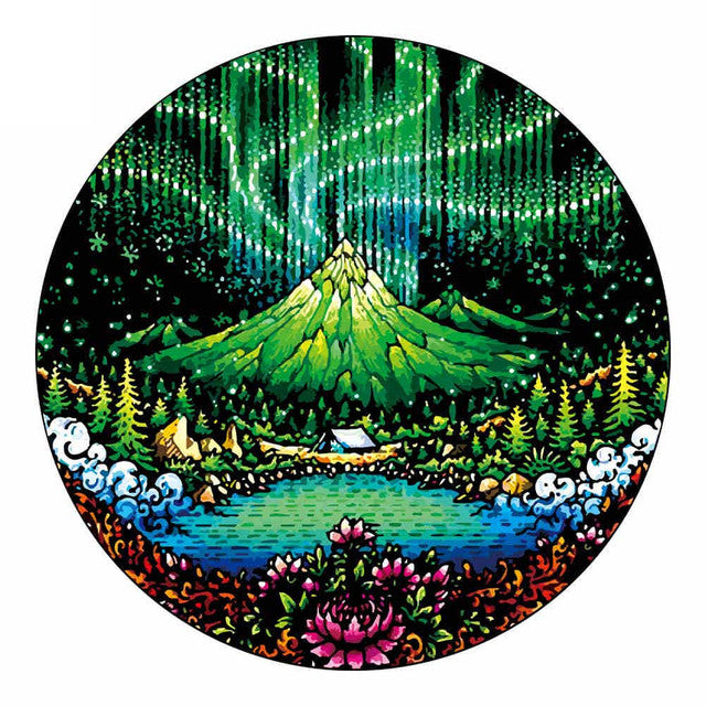 Houten Puzzel - Aurora Borealis