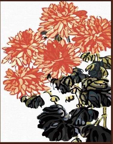 Schilderen op Nummer - Abstracte bloemen