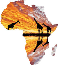 Afbeelding in Gallery-weergave laden, Schilderen op Nummer - Afrika en giraffen