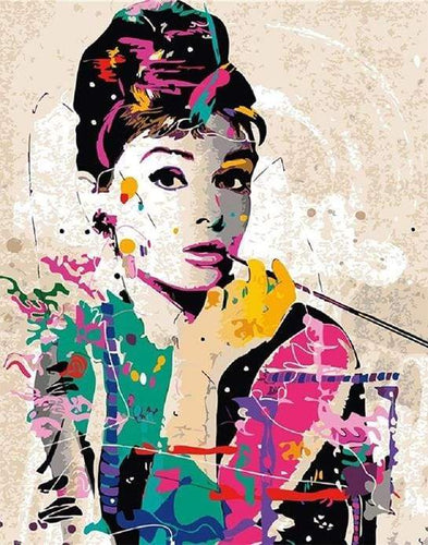 Schilderen op Nummer - Audrey
