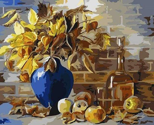 Schilderen op Nummer - Herfst Boeket