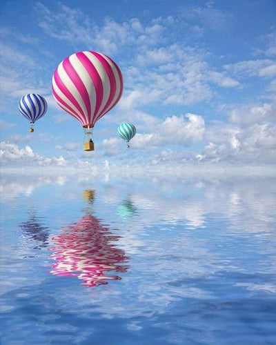 Schilderen op Nummer - Ballonvlucht
