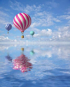 Schilderen op Nummer - Ballonvlucht