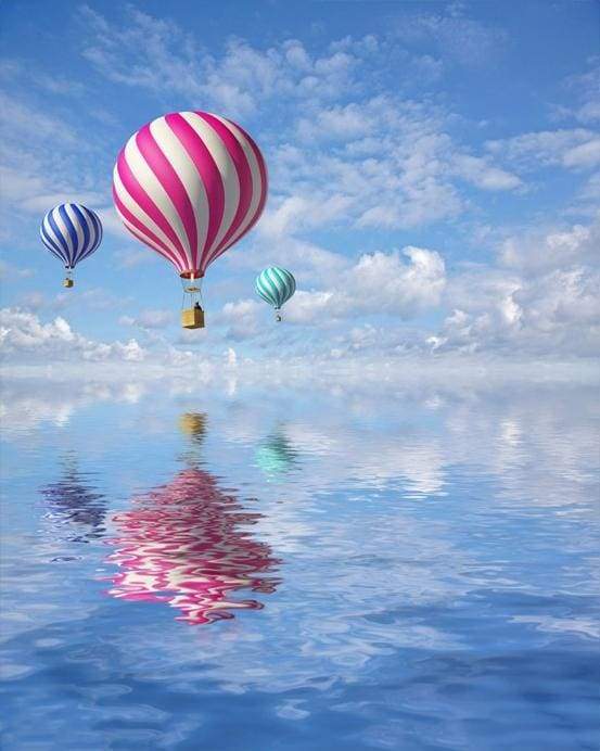 Schilderen op Nummer - Ballonvlucht