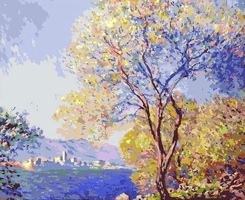 Schilderen op Nummer - Prachtige kleuren en landschap