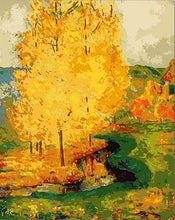 Afbeelding in Gallery-weergave laden, Schilderen op Nummer - Grote gele boom