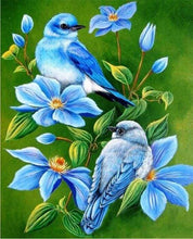 Afbeelding in Gallery-weergave laden, Schilderen op Nummer - Blauwe Vogels