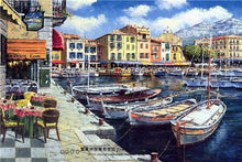 Afbeelding in Gallery-weergave laden, Schilderen op Nummer - Boten in de haven