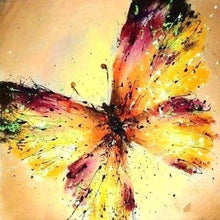 Afbeelding in Gallery-weergave laden, Schilderen op Nummer - Heldere kleuren Vlinder