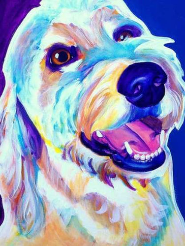 Schilderen op Nummer - Heldere hond