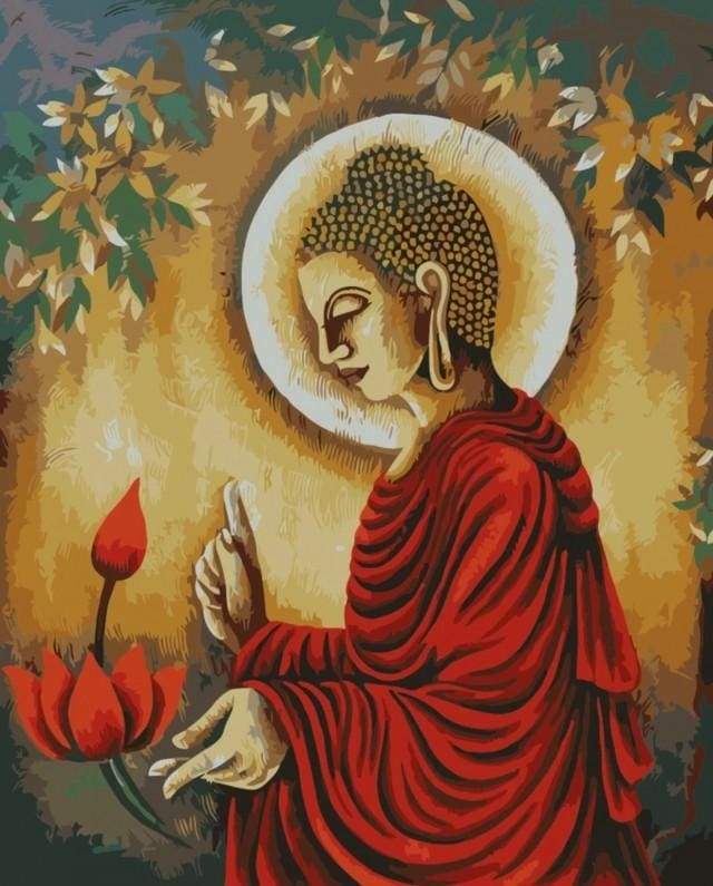 Schilderen op Nummer - Boeddha