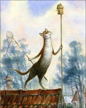 Afbeelding in Gallery-weergave laden, Schilderen op Nummer - Kat op een dak