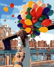 Afbeelding in Gallery-weergave laden, Schilderen op Nummer - Kleurrijke ballonnen