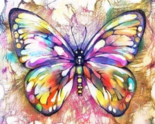 Afbeelding in Gallery-weergave laden, Schilderen op Nummer - Kleurrijke vlinder