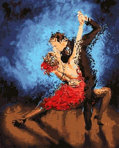 Schilderen op Nummer - Gekke tango