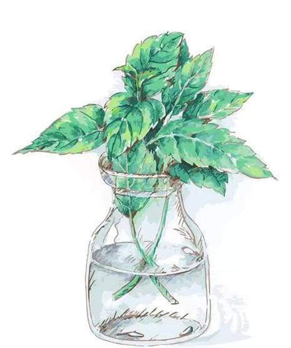 Schilderen op Nummer - Snijbloemen