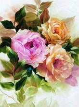 Afbeelding in Gallery-weergave laden, Diamond Painting - Oude rozen Diamond Painting Bloemen, bloemen