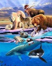 Afbeelding in Gallery-weergave laden, Diamond Painting - Arctische dieren dieren, Diamond Painting Dieren